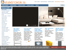 Tablet Screenshot of elektroklik.si